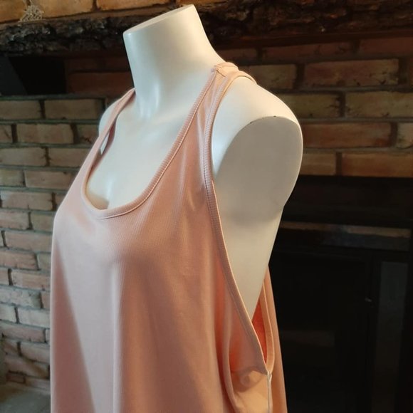Jockey Tops - Jockey Performance Tank Reversible Pink XXL NWT